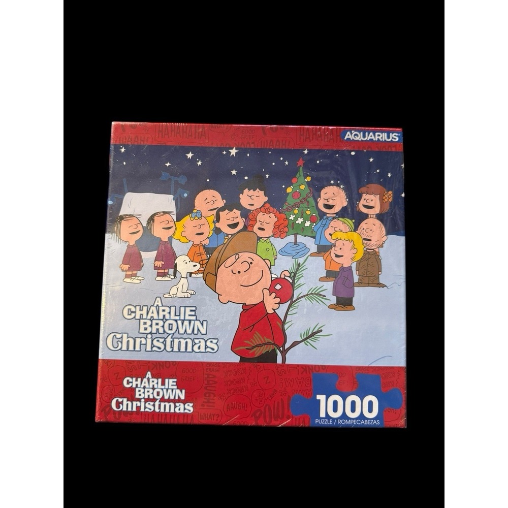 A Charlie Brown Christmas Puzzle * Peanuts * 1000 Piece Aquarius - New